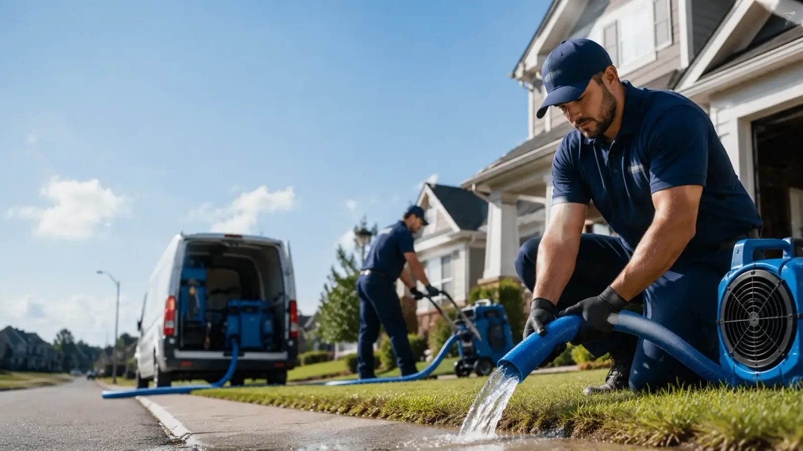 Flood Damage Restoration in Markleville, IN